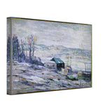 Windy Day, Bronx River by Ernest Lawson, canvas, view 2
