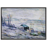 Windy Day, Bronx River by Ernest Lawson, framed poster, view 3