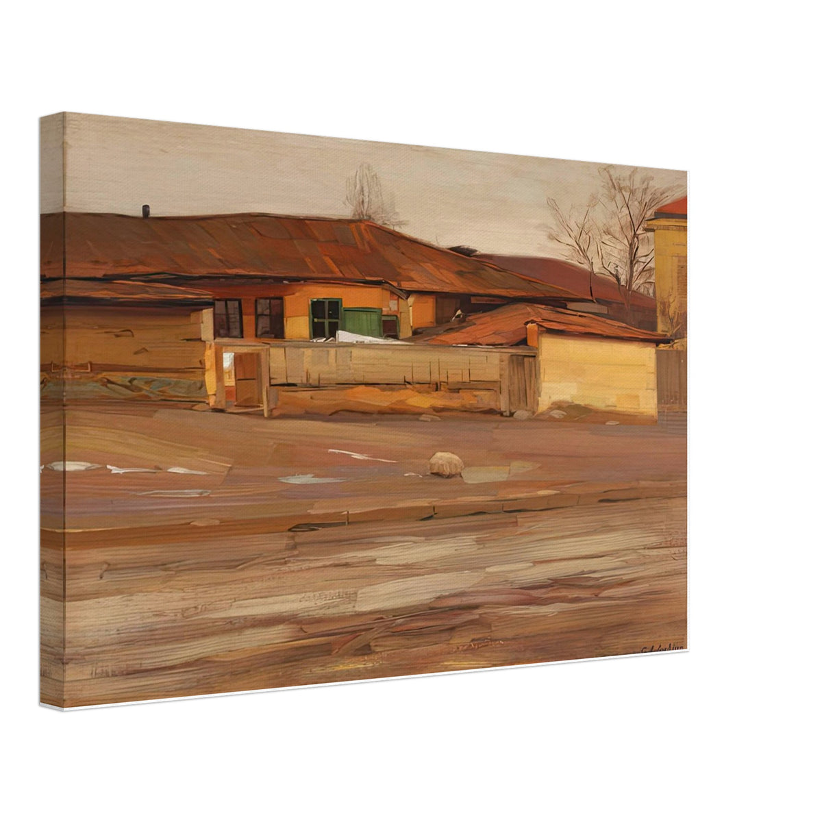 Winter End by Constantin Artachino, canvas