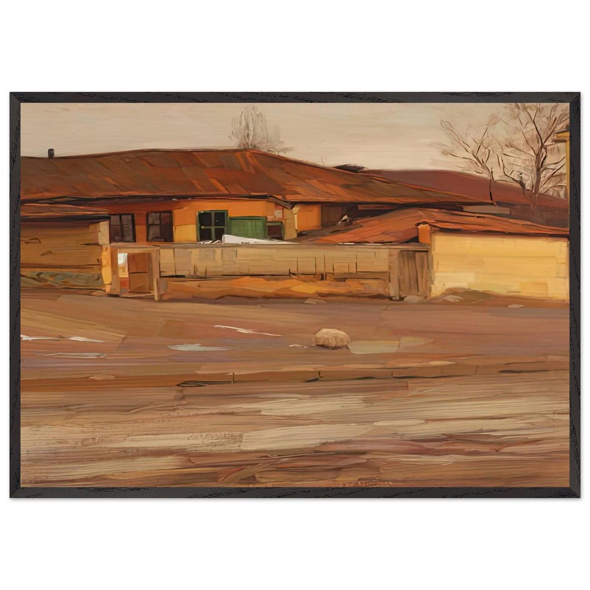Winter End by Constantin Artachino, framed poster, view 3