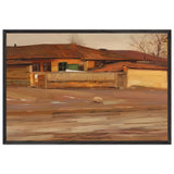 Winter End by Constantin Artachino, framed poster