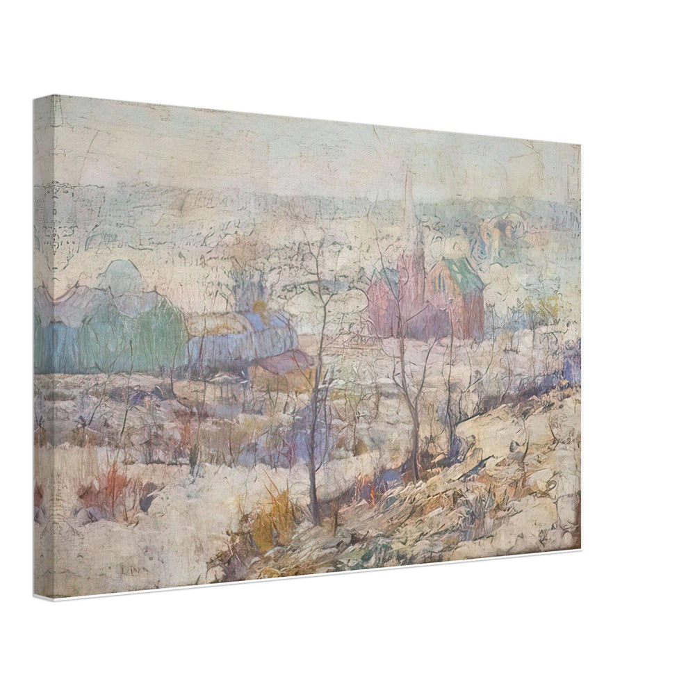 Winter by Ernest Lawson, canvas