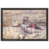 Winter by Ernest Lawson, framed poster, view 2