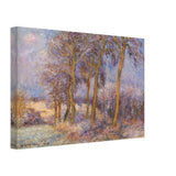 Winter by Gustave Loiseau, canvas, view 2