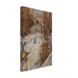 Winter in Abramtsevo by Valentin Serov, canvas, view 2