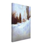 Winter in Abramtsevo by Valentin Serov, canvas