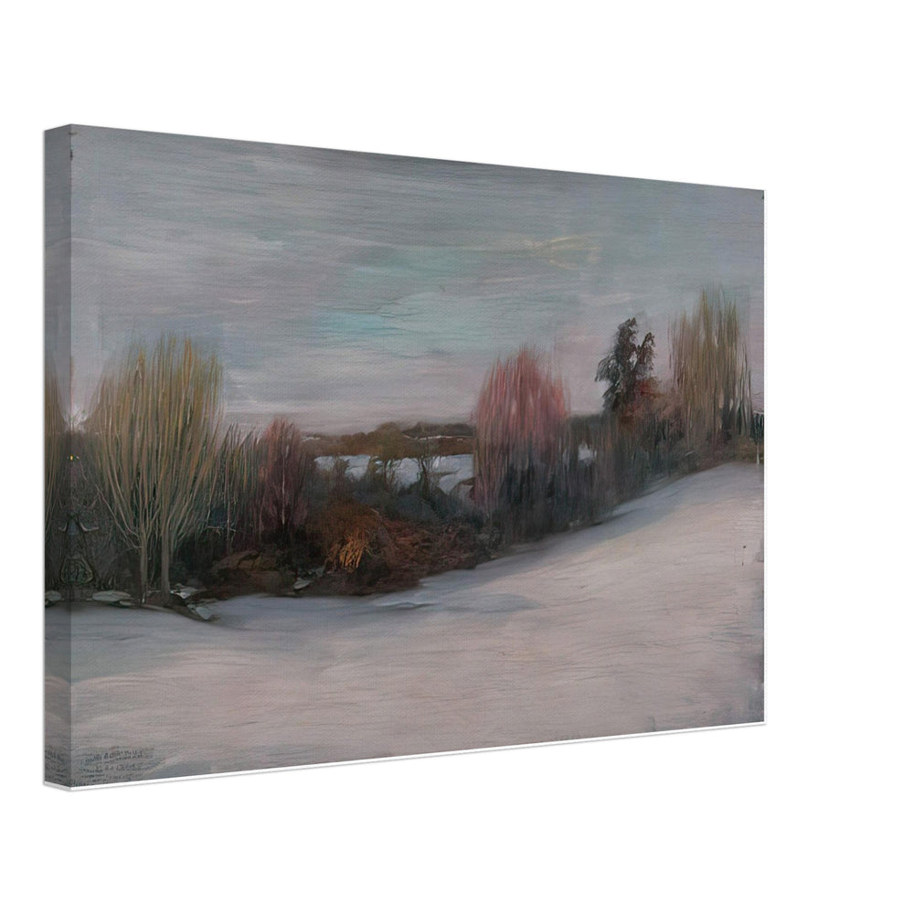Winter by Kimon Loghi, canvas