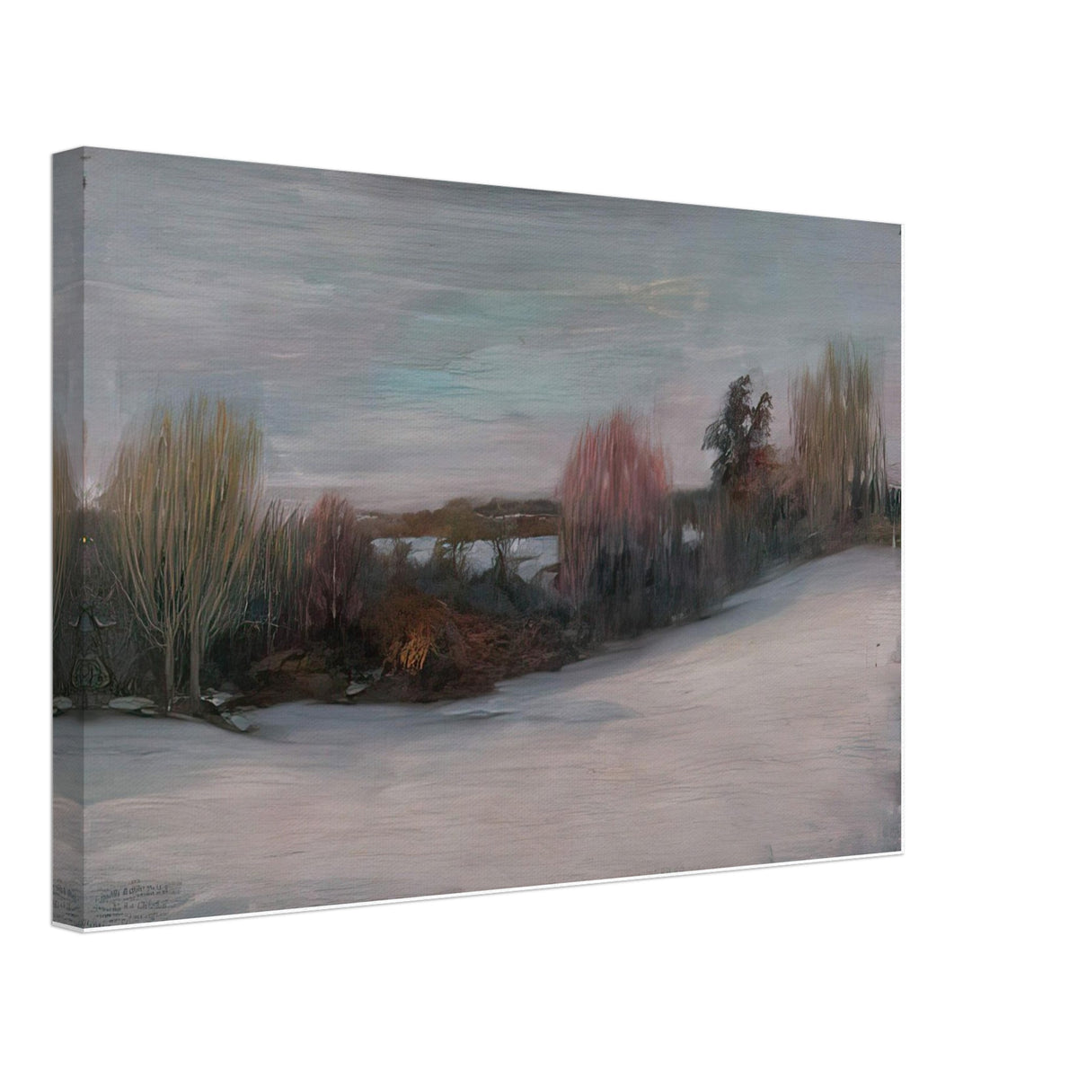 Winter by Kimon Loghi, canvas