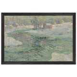 Winter Landscape by Ernest Lawson, framed poster, view 2