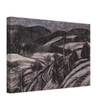 Winter Landscape by Istvan Nagy, canvas, view 2