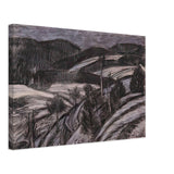 Winter Landscape by Istvan Nagy, canvas