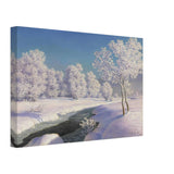 Winter Landscape by Ivan Fedorovich Choultse, canvas, view 2