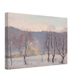 Winter Landscape by Stefan Popescu, canvas, view 2