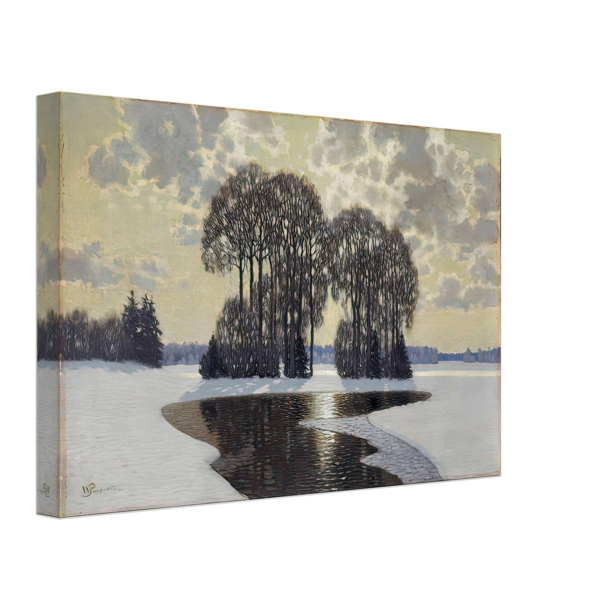 Winter by Vilhelms Purvitis, canvas, view 2
