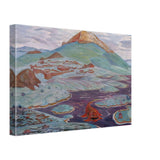 Wisdom of Manu by Nicholas Roerich, canvas, view 2