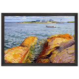 Wonsons Rocks and Ten Pound Island by John French Sloan, framed poster, view 2