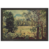 Woodland Scene by Konstantin Bogaevsky, framed poster, view 2