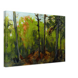 Woodland Scene, Monhegan, Maine by Robert Henri, canvas