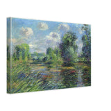 Woods Near Eure River by Gustave Loiseau, canvas, view 2