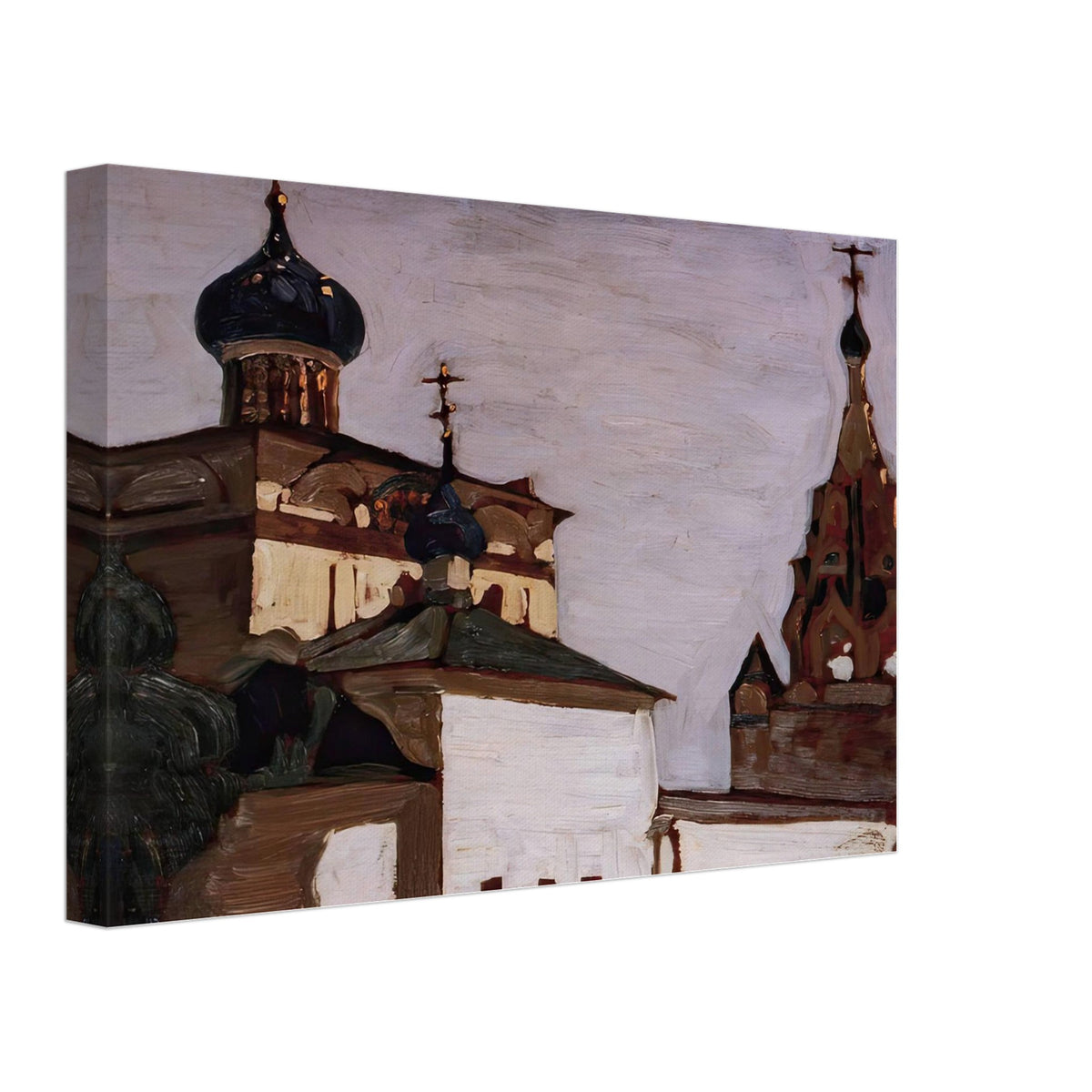 Yaroslavl. Church of Nativity by Nicholas Roerich, canvas, view 2