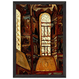 Yaroslavl. Church of the Epiphany by Nicholas Roerich, framed poster, view 2