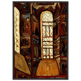 Yaroslavl. Church of the Epiphany by Nicholas Roerich, framed poster, view 3