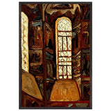 Yaroslavl. Church of the Epiphany by Nicholas Roerich, framed poster