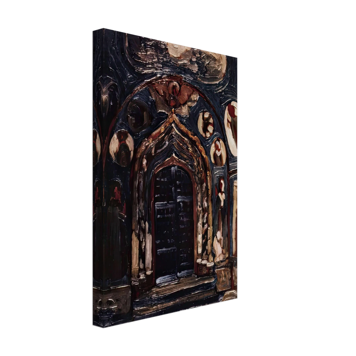 Yaroslavl. Church of Virgin Nativity by Nicholas Roerich, canvas, view 2