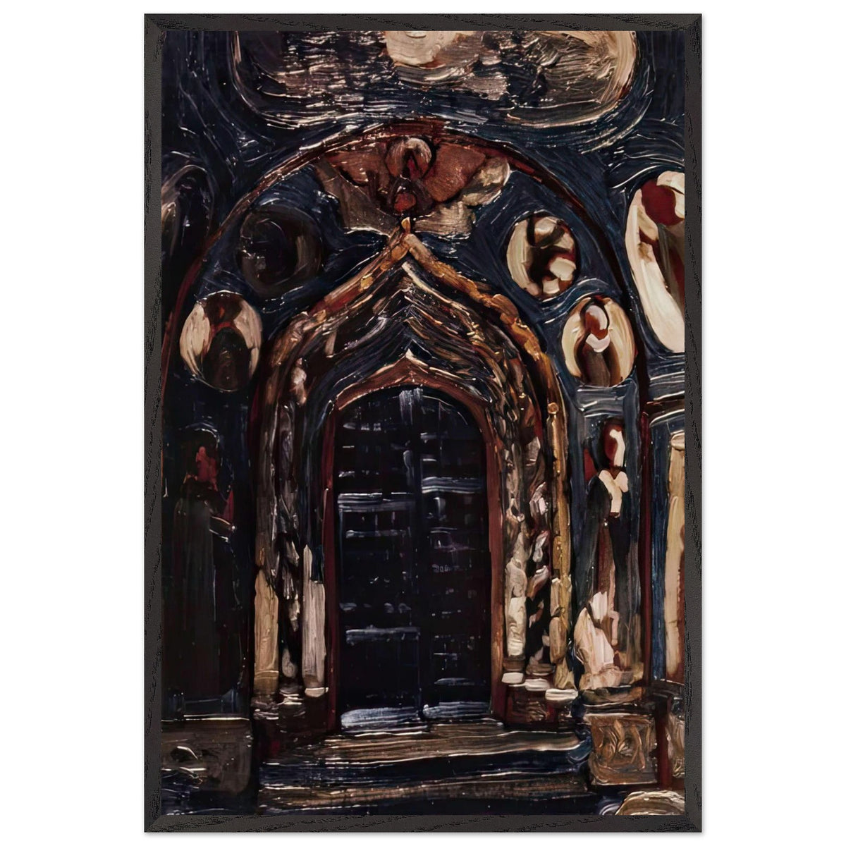 Yaroslavl. Church of Virgin Nativity by Nicholas Roerich, framed poster