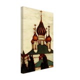 Yaroslavl. Saint Basil Church by Nicholas Roerich, canvas, view 2