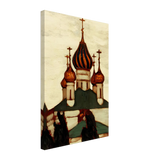 Yaroslavl. Saint Basil Church by Nicholas Roerich, canvas