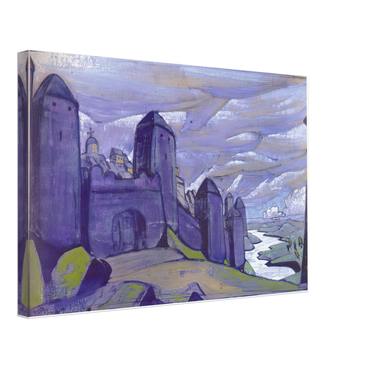 Yaroslavna Lament by Nicholas Roerich, canvas