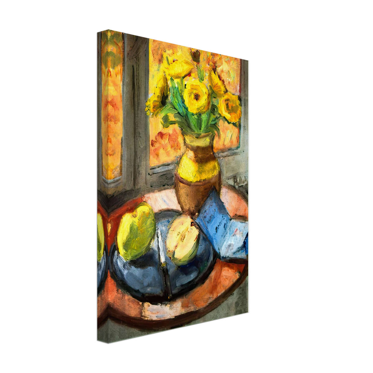 Yellow Flowers by Theodor Pallady, canvas, view 2