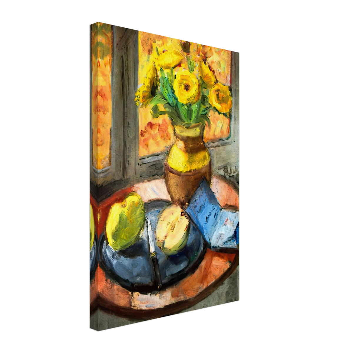 Yellow Flowers by Theodor Pallady, canvas