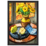 Yellow Flowers by Theodor Pallady, framed poster, view 2