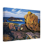 Yellow Rock, Gloucester by John French Sloan, canvas, view 2