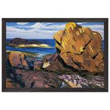 Yellow Rock, Gloucester by John French Sloan, framed poster, view 2