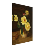 Yellow Roses by Constantin Artachino, canvas