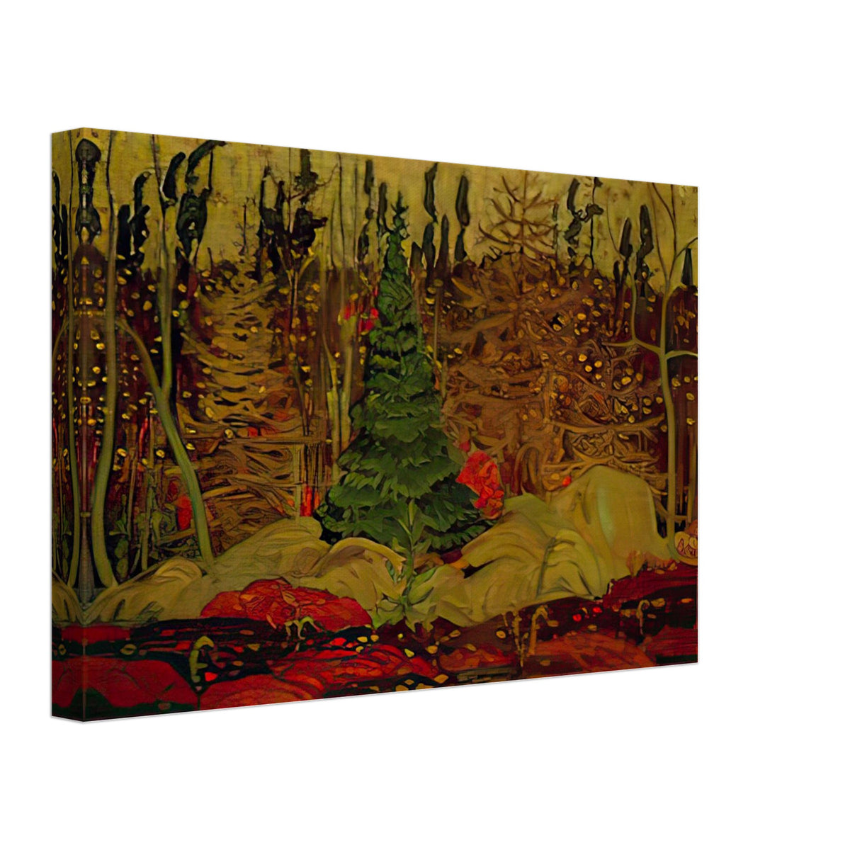 Young Canada by J. E. H. MacDonald, canvas, view 2