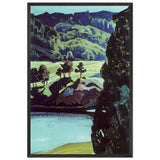 Yuhinlahti by Nicholas Roerich, framed poster