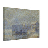 Zimsko jutro by Ivan Grohar, canvas, view 2