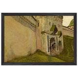 Zvenigorod. Holy Gate by Nicholas Roerich, framed poster, view 2